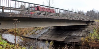 Скандинавское шоссе, мост через реку Сестру