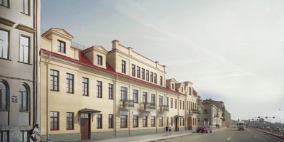 Проект реконструкции особняка Грузинского на Синопской набережной