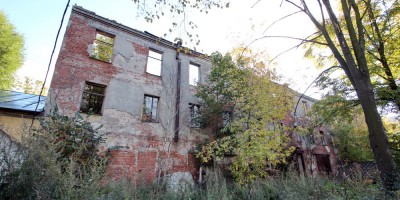 Измайловский проспект, дом 2, литера Б, заброшенное здание в Польском саду