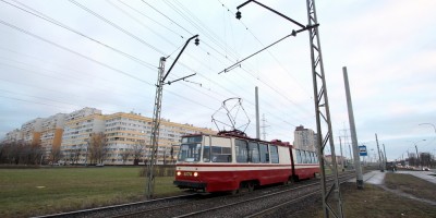 Трамвай на Петергофском шоссе
