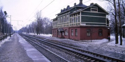 Вокзал на станции Озерки