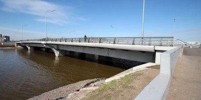 Мост через Дудергофский канал, проспект Героев