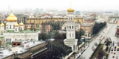 Проект воссоздания колокольни Новодевичьего монастыря на Московском