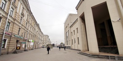Улица Архитектора Баранова, пешеходная зона