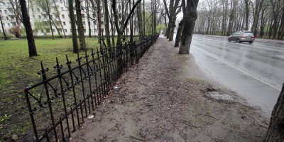 Новороссийская улица, решетка дачи Гейда