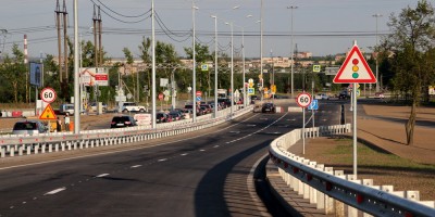 Петербургское шоссе, перекресток с Витебским проспектом