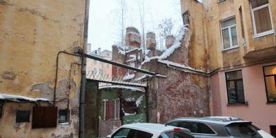 Улица Графтио, дом 2б, флигель в руинах