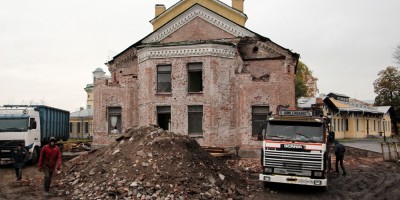 Реконструкция Пантелеимоновской церкви на Свердловской, алтарь