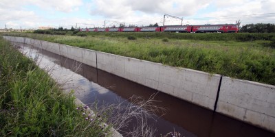 Новый канал реки Пулковки