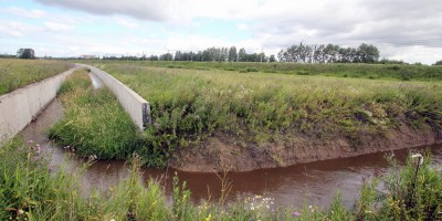 Новый канал реки Пулковки, трасса