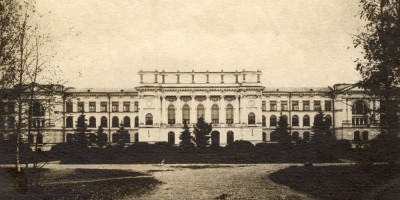 Исторический вид на здание Политеха