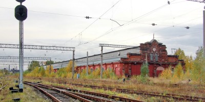 Сарай для императорских поездов Варшавского вокзала