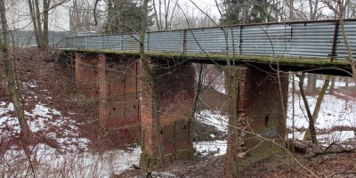 Собственная дача, мост над безымянным ручьем
