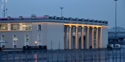 Стадион на Крестовском острове, павильон