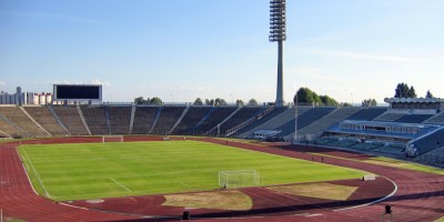 Стадион имени Кирова, лето