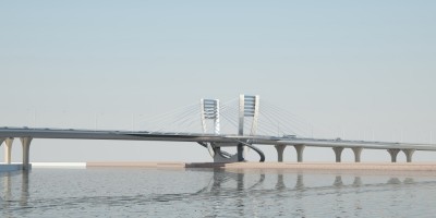 Проект моста у Серного острова