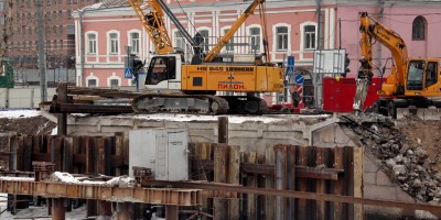 Мало-Петровский мост, демонтаж устоя