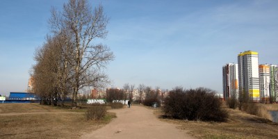 Парк Героев-Пожарных ближе к Бухарестской улице