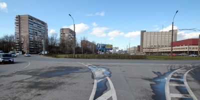 Проспект Энергетиков, перекресток с шоссе Революции