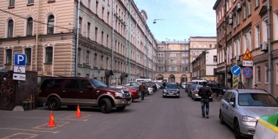 1-я Советская улица в сторону Орловского переулка