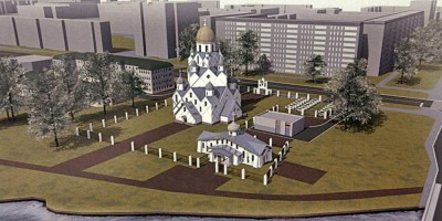 Колпино, проект собора на улице Анисимова