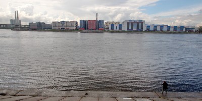 Обуховский завод, Нева