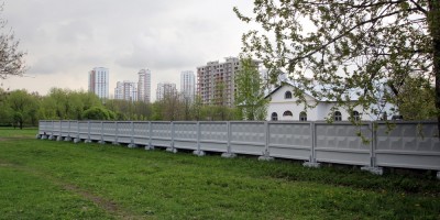 Пулковский парк, забор