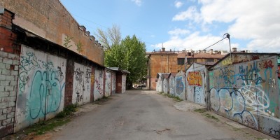 Воронежская улица, комплекс гаражей