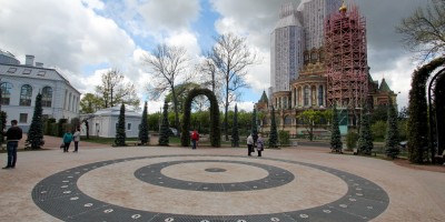 Петергоф, Торговая площадь, фонтан
