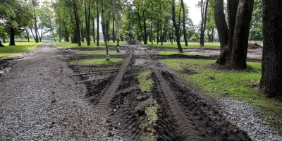 Петровский парк, грязюка