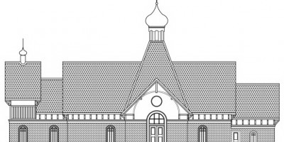 Проект церкви Казанской иконы на проспекте Славы