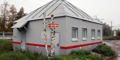 Служебный корпус станции Парголово