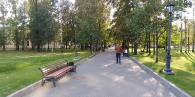 Улица Жукова, парк