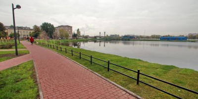 Ивановский сад, берег
