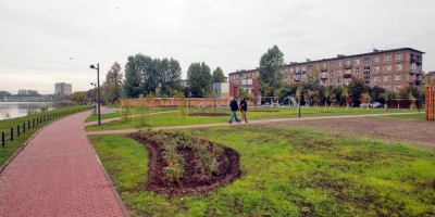 Ивановский сад, газоны