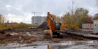 Строительство нового участка проспекта Ветеранов