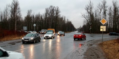 Перекресток Южной улицы, Лагерного и Петрозаводского шоссе