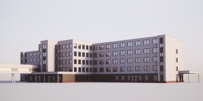 Госпиталь для ветеранов войн на Народной улице, проект нового корпуса