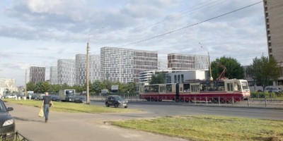 Улица Морской Пехоты, проект жилого комплекса, вид с улицы Маршала Казакова