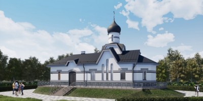 Белоостров, Сестрорецкое шоссе, проект Покровской церкви