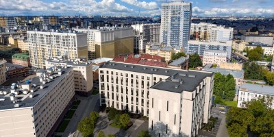 Киевская улица, 5, корпус 6, проект апарт-отеля, вид сверху