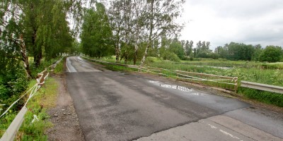 Детскосельский — Тярлево, безымянная дорога и мост