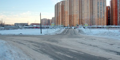 Перекресток улиц Подвойского и Лопатина