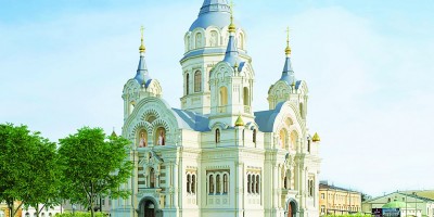 Синопская набережная, церковь Бориса и Глеба, проект