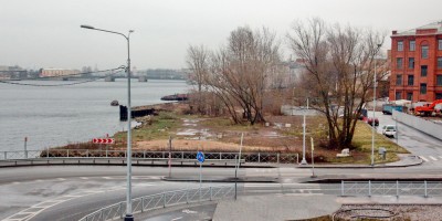 Набережная Макарова возле моста Бетанкура