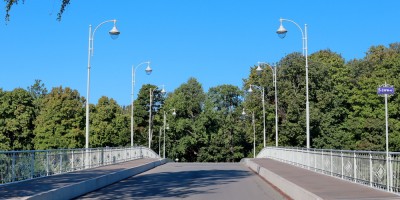 1-й Елагин мост, фонари
