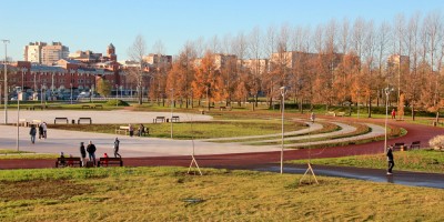 Парк Героев-Пожарных, круглая площадка