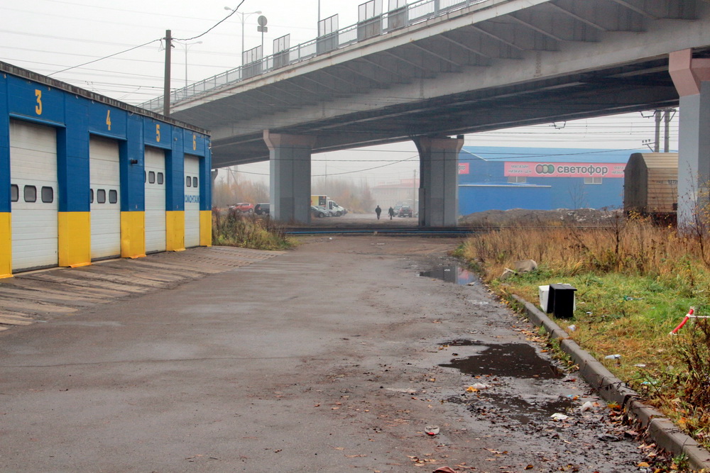 Колтушское шоссе, бывший железнодорожный переезд
