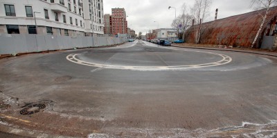 Улица Решетникова, разворотная петля