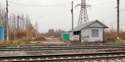 Зотовский проспект, бывший железнодорожный переезд